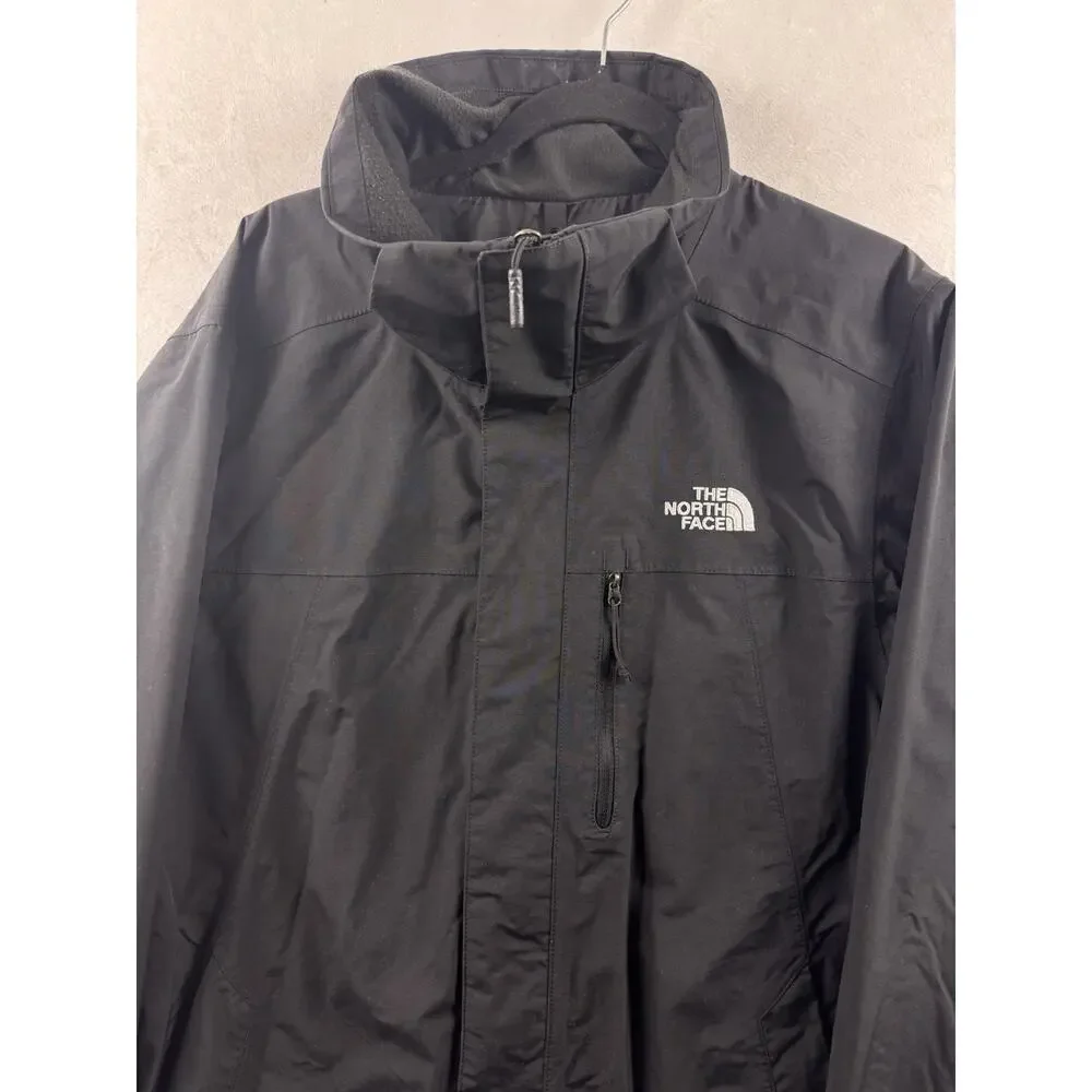The North Face Hyvent Shell Jacket LG Black Waterproof Hiking